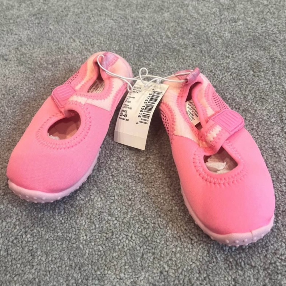 Kids Pink Water-Friendly Mary Jane Shoes